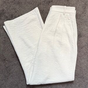 Abercrombie & Fitch White Trousers